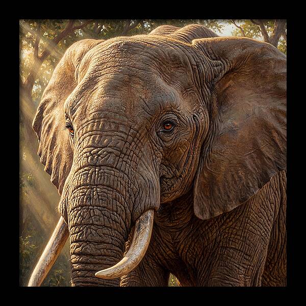 Majestic Elephant Portrait