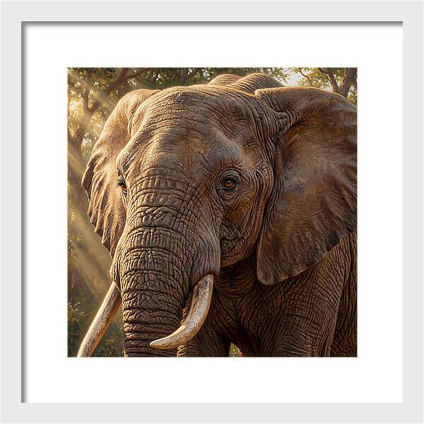 Majestic Elephant Portrait