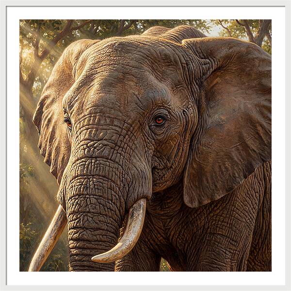 Majestic Elephant Portrait