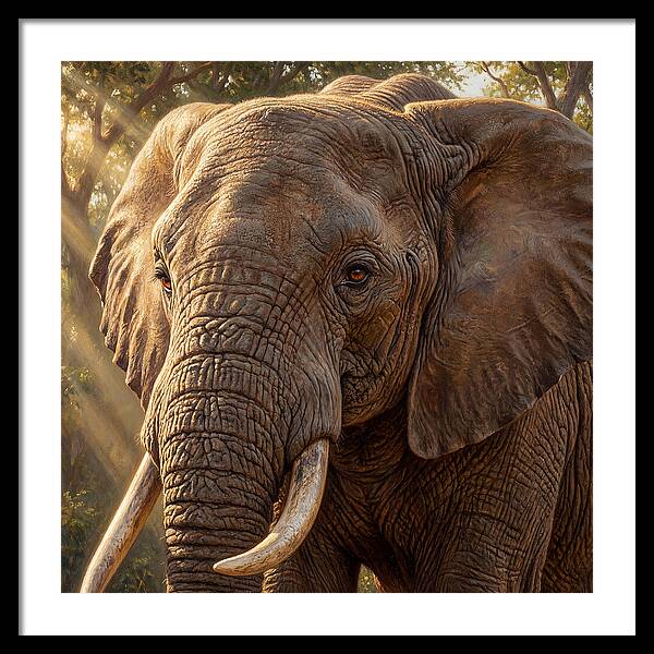 Majestic Elephant Portrait