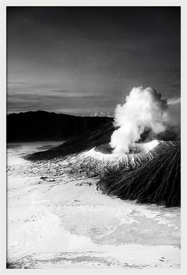 Majestic Eruption At Dawn