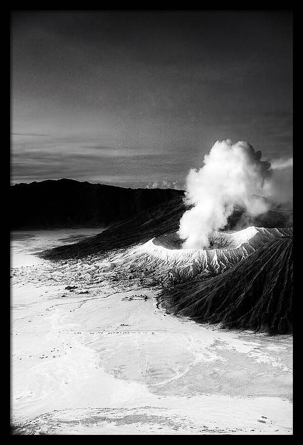 Majestic Eruption At Dawn