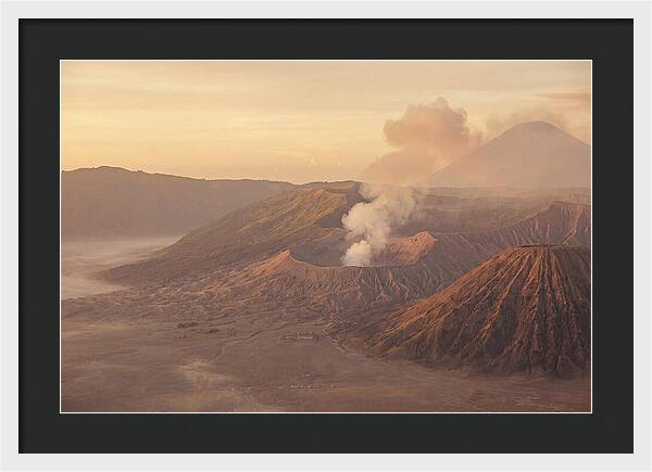 Majestic Eruption Of Mount Bromo