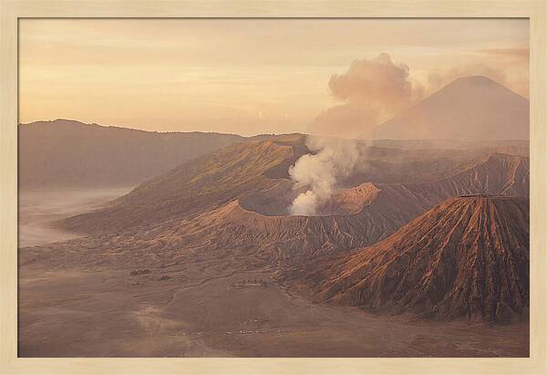 Majestic Eruption Of Mount Bromo