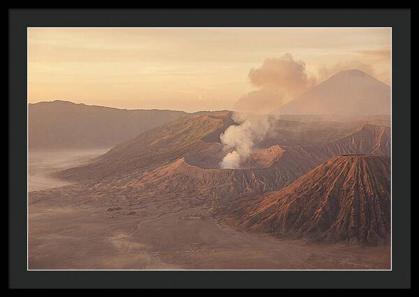 Majestic Eruption Of Mount Bromo