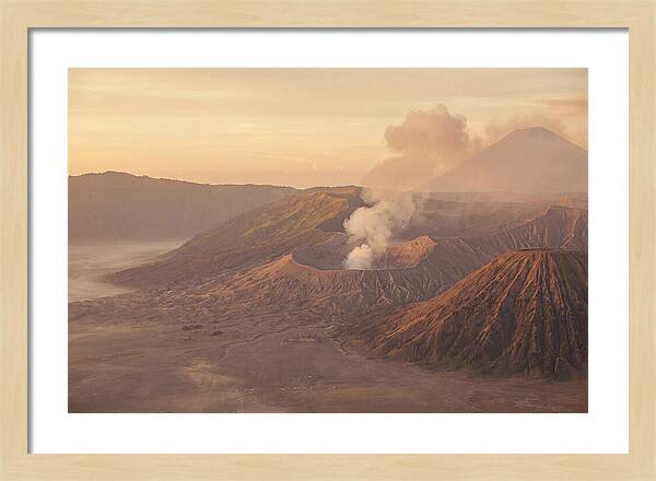 Majestic Eruption Of Mount Bromo