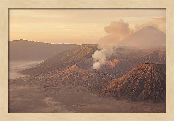 Majestic Eruption Of Mount Bromo