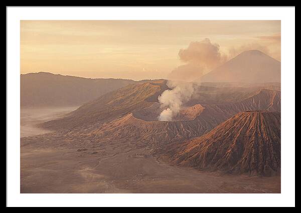 Majestic Eruption Of Mount Bromo
