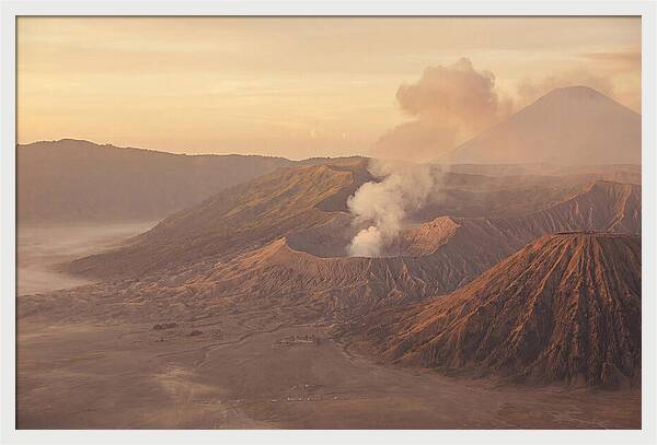 Majestic Eruption Of Mount Bromo