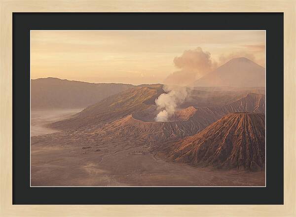 Majestic Eruption Of Mount Bromo