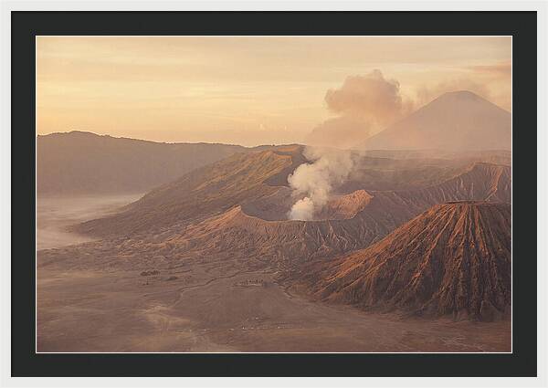Majestic Eruption Of Mount Bromo