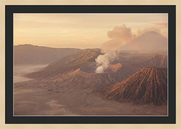 Majestic Eruption Of Mount Bromo