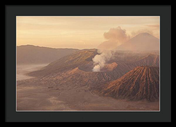Majestic Eruption Of Mount Bromo