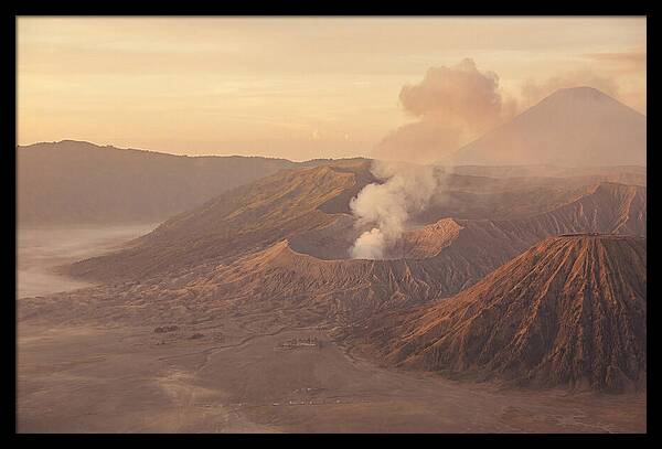 Majestic Eruption Of Mount Bromo