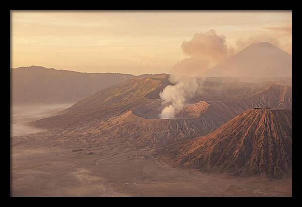 Majestic Eruption Of Mount Bromo