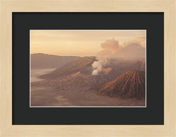 Majestic Eruption Of Mount Bromo