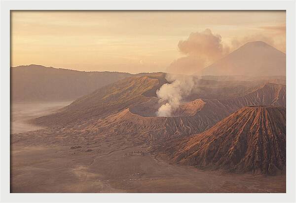Majestic Eruption Of Mount Bromo