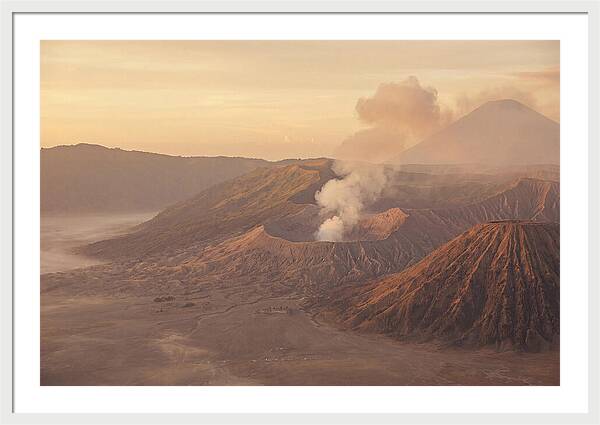 Majestic Eruption Of Mount Bromo