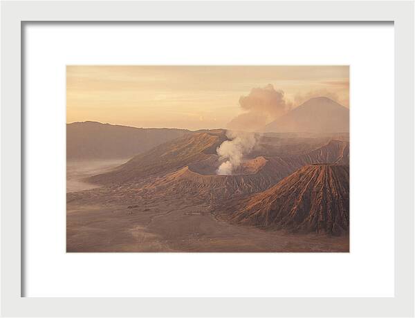 Majestic Eruption Of Mount Bromo