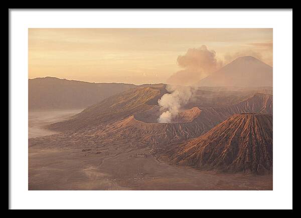 Majestic Eruption Of Mount Bromo