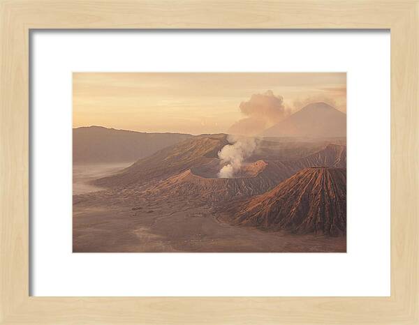Majestic Eruption Of Mount Bromo
