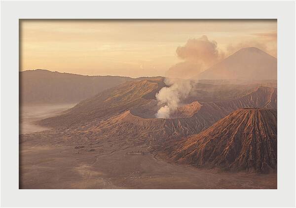 Majestic Eruption Of Mount Bromo