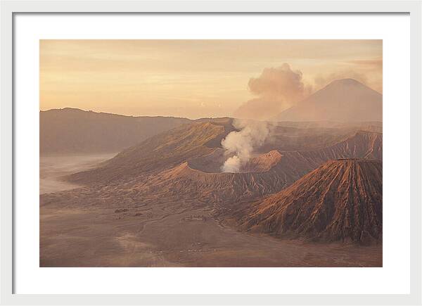 Majestic Eruption Of Mount Bromo