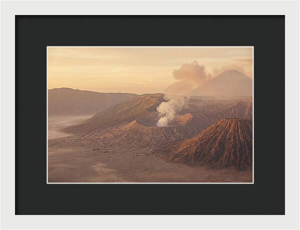 Majestic Eruption Of Mount Bromo