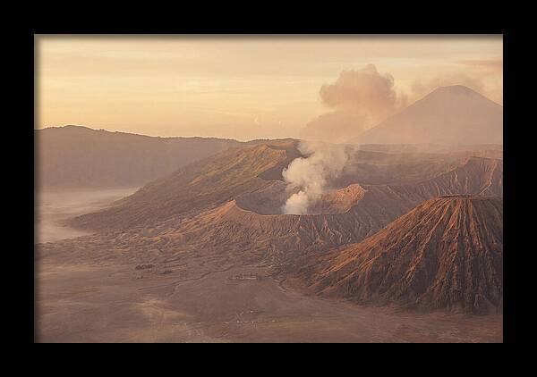 Majestic Eruption Of Mount Bromo