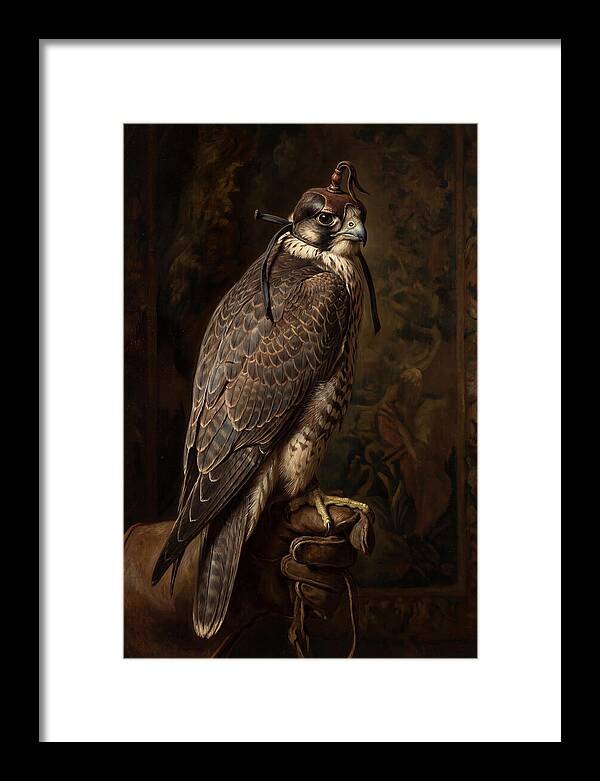 Majestic Falcon Portrait