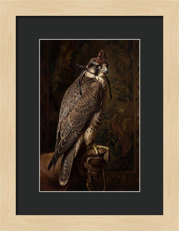 Majestic Falcon Portrait