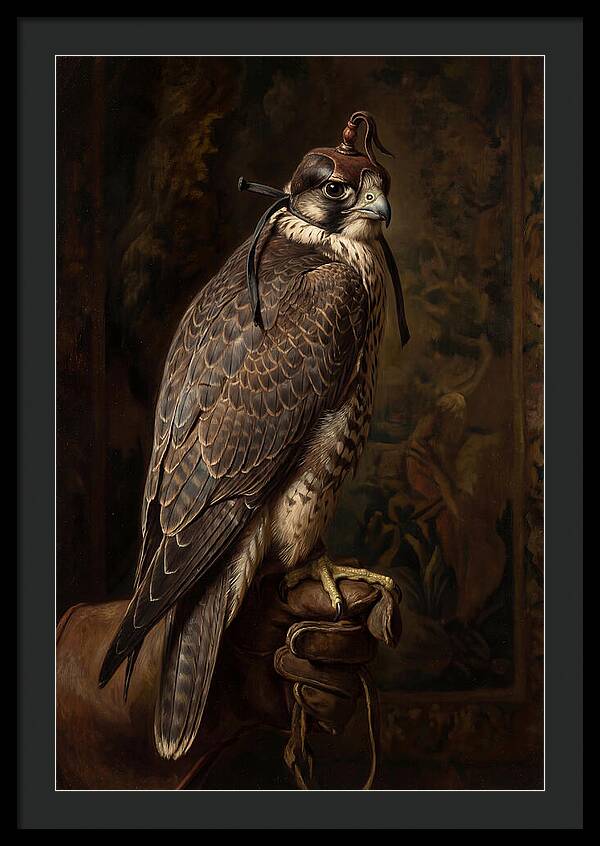 Majestic Falcon Portrait