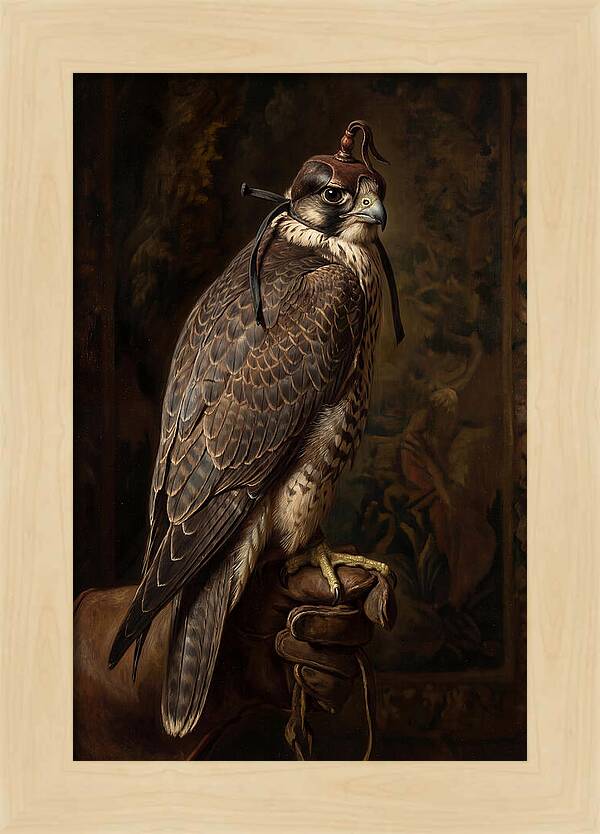 Majestic Falcon Portrait