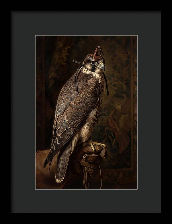 Majestic Falcon Portrait