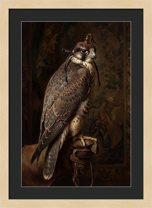 Majestic Falcon Portrait