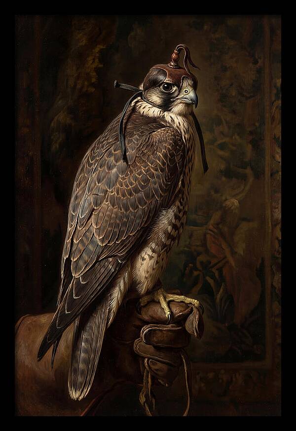 Majestic Falcon Portrait