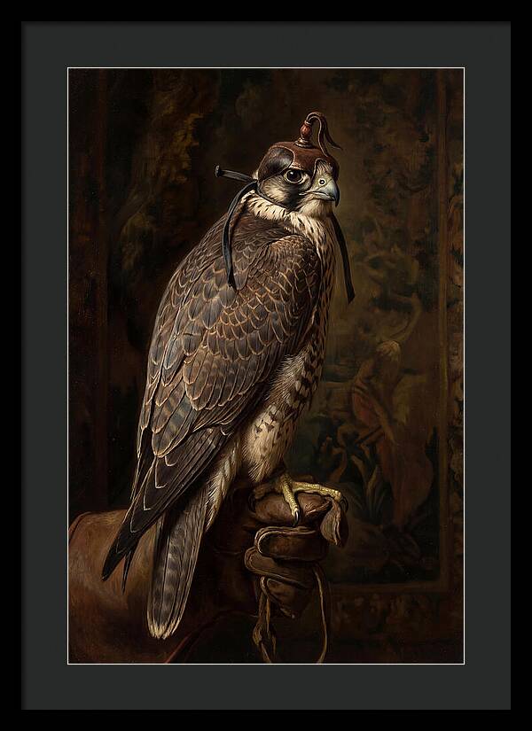 Majestic Falcon Portrait