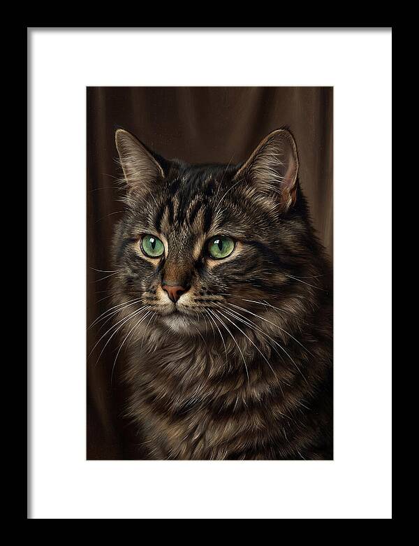 Majestic Feline Portrait