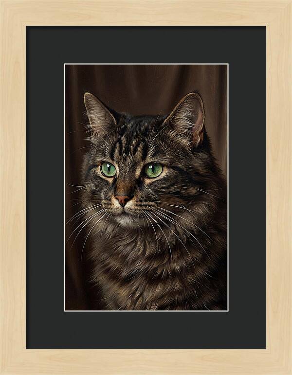 Majestic Feline Portrait