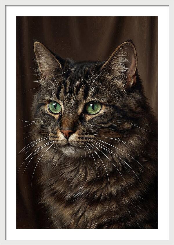 Majestic Feline Portrait
