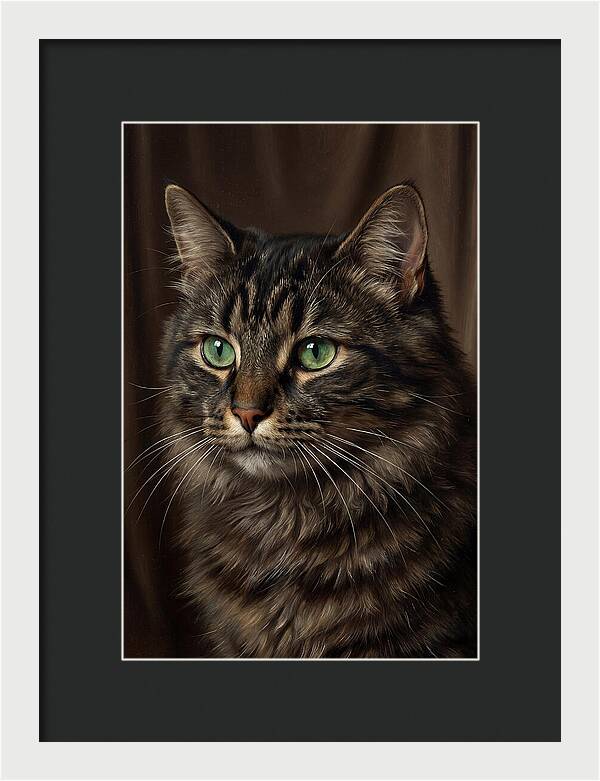 Majestic Feline Portrait