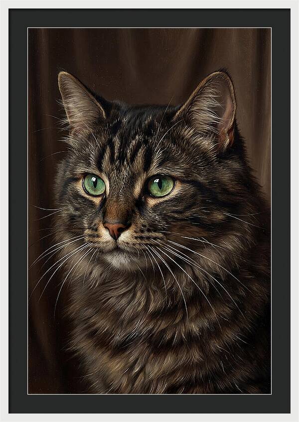 Majestic Feline Portrait