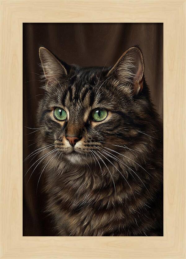 Majestic Feline Portrait