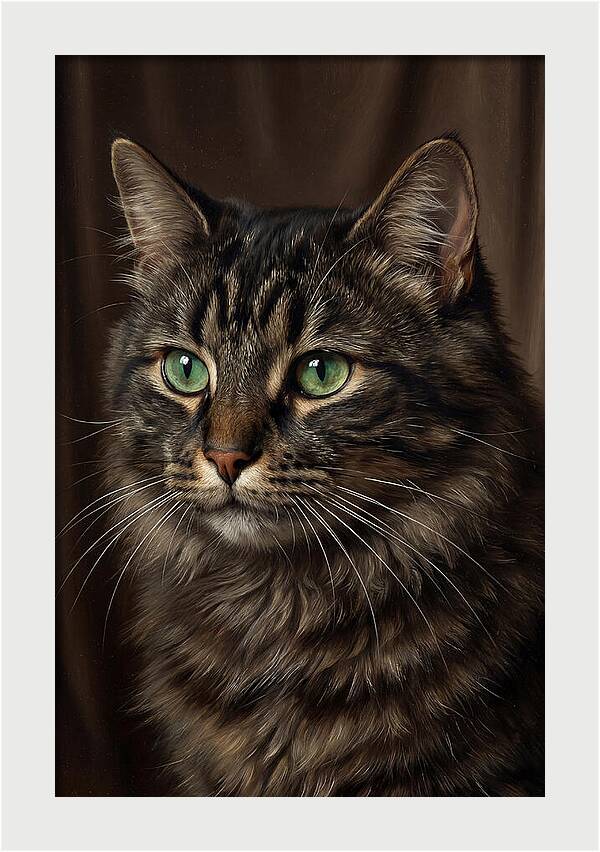 Majestic Feline Portrait