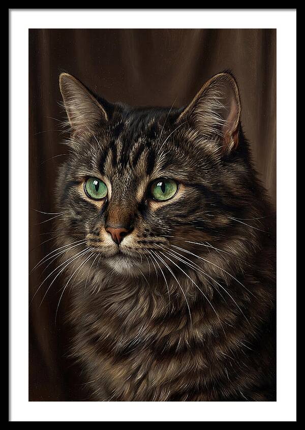 Majestic Feline Portrait