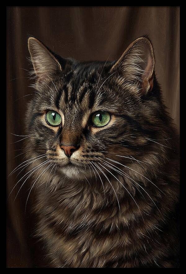 Majestic Feline Portrait