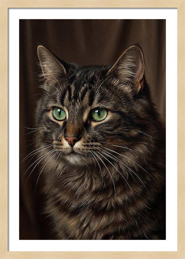 Majestic Feline Portrait