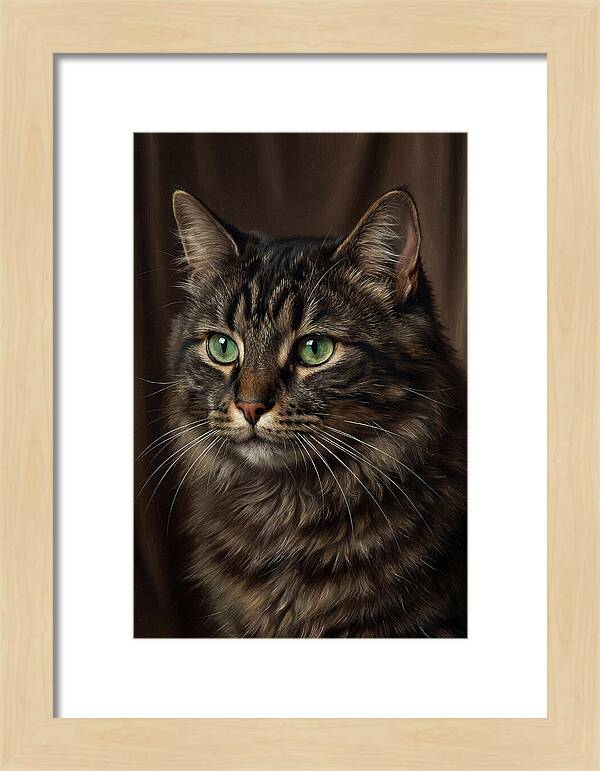 Majestic Feline Portrait