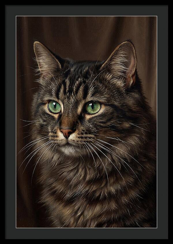 Majestic Feline Portrait