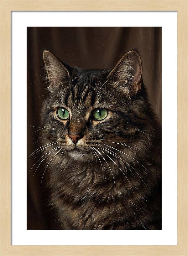 Majestic Feline Portrait